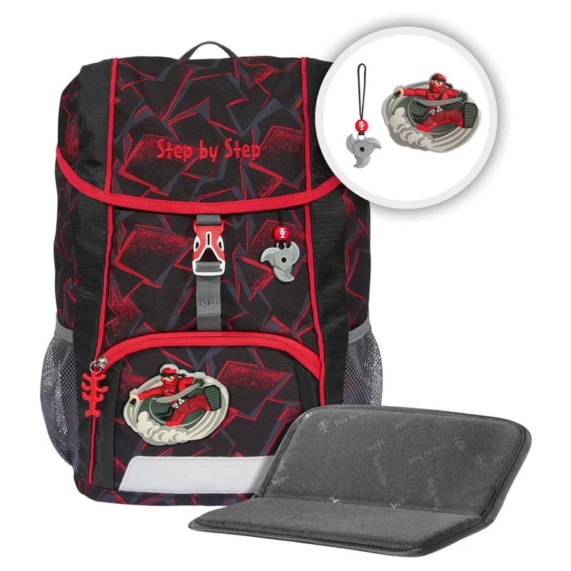 Step by Step KID - Rucksack-Set 3tlg. 35 cm (Ninja Yuma)
