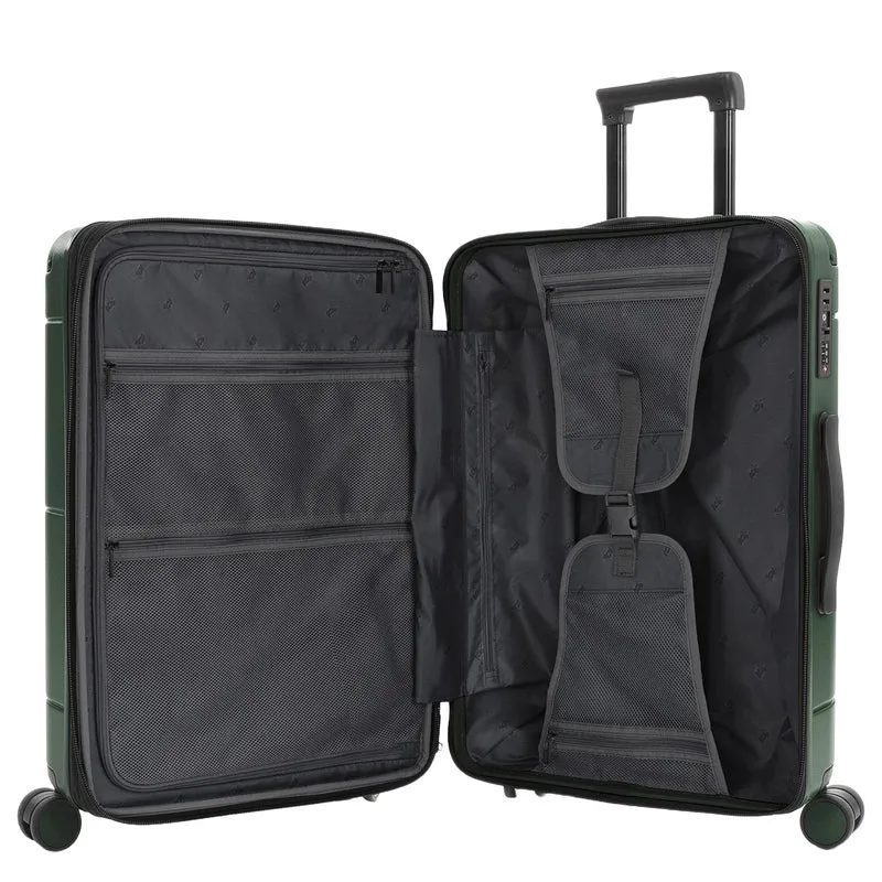 Heys Zen - 4-Rollen-Trolley M 66 cm erw. (grün)