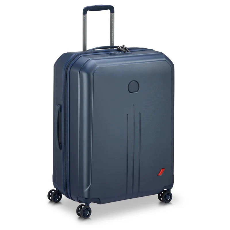 Delsey Paris Allure - 4-Rollen-Trolley M 65 cm (marineblau)