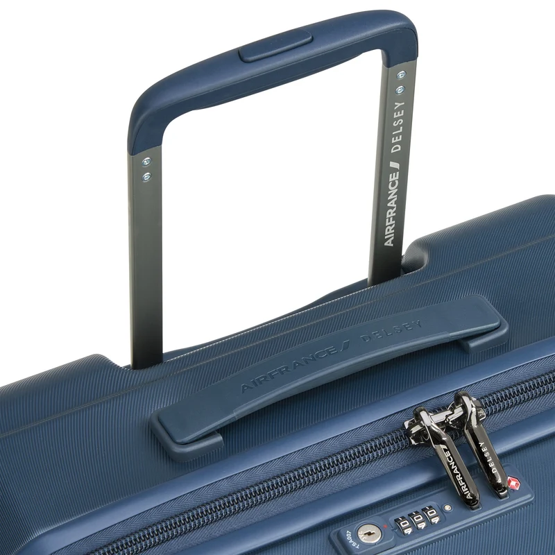 Delsey Paris Allure - 4-Rollen-Trolley M 65 cm (marineblau)