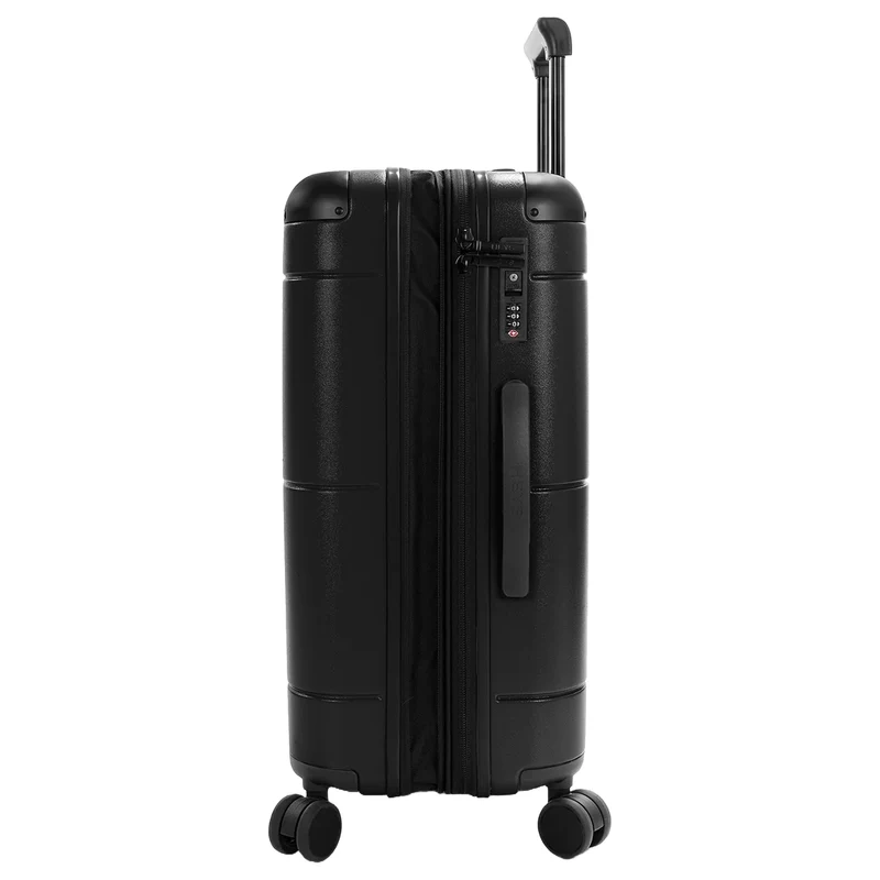 Heys Zen - 4-Rollen-Trolley M 66 cm erw. (schwarz)