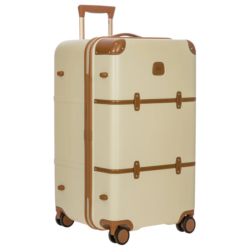 Brics Bellagio Trunk - 4-Rollen-Trolley 74 cm recycelt (cream)