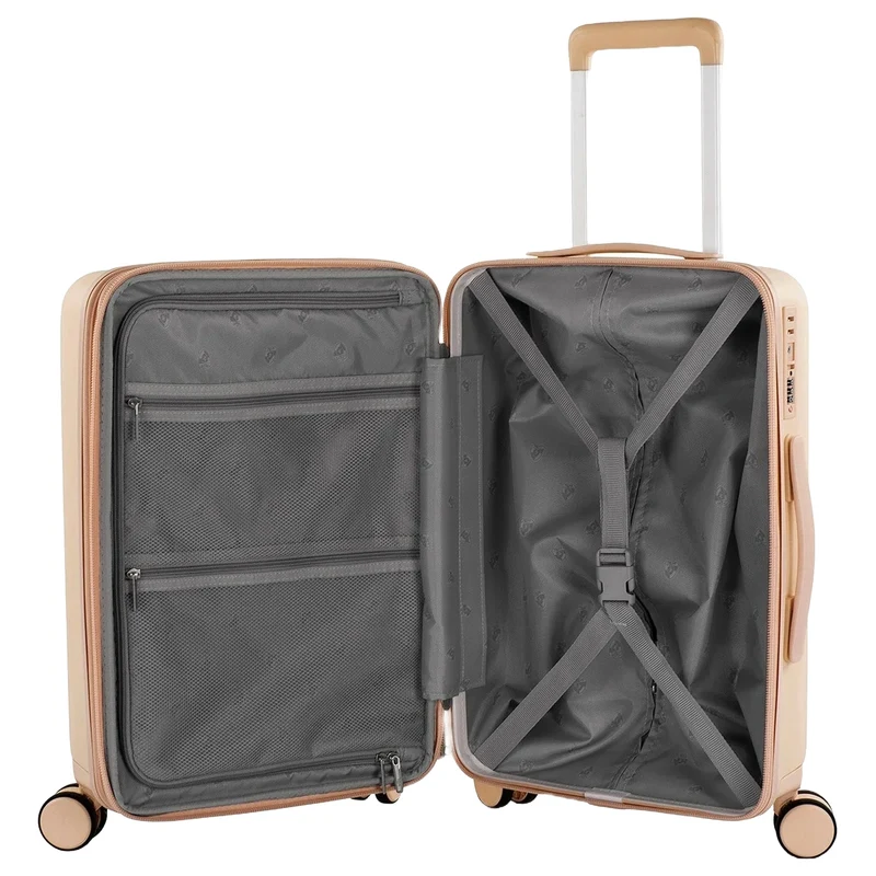 Heys Pastel - 4-Rollen-Kabinentrolley S 53 cm erw. (nude)