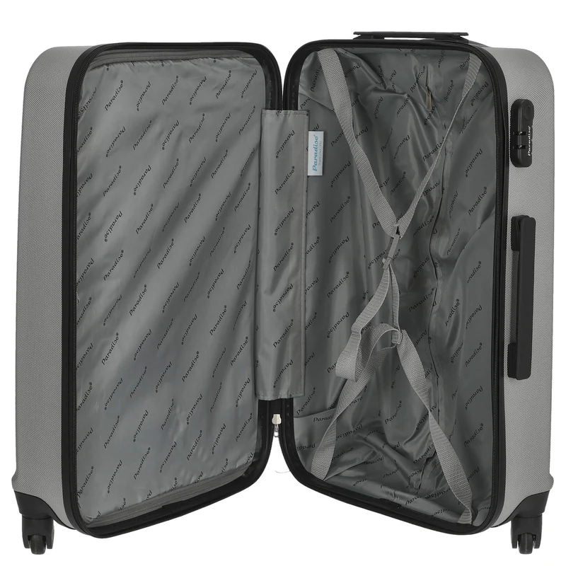 Paradise by CHECK.IN Havanna - 4-Rollen-Trolley 67 cm (silber)