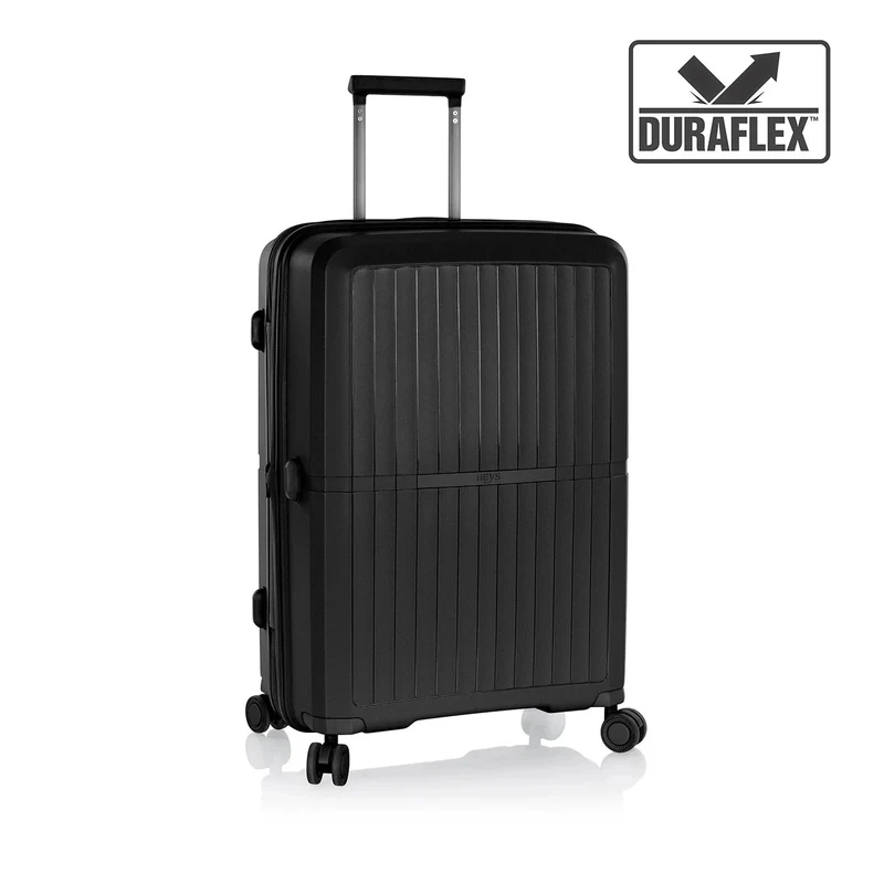 Heys AirLite - 4-Rollen-Trolley M 66 cm erw. (schwarz)