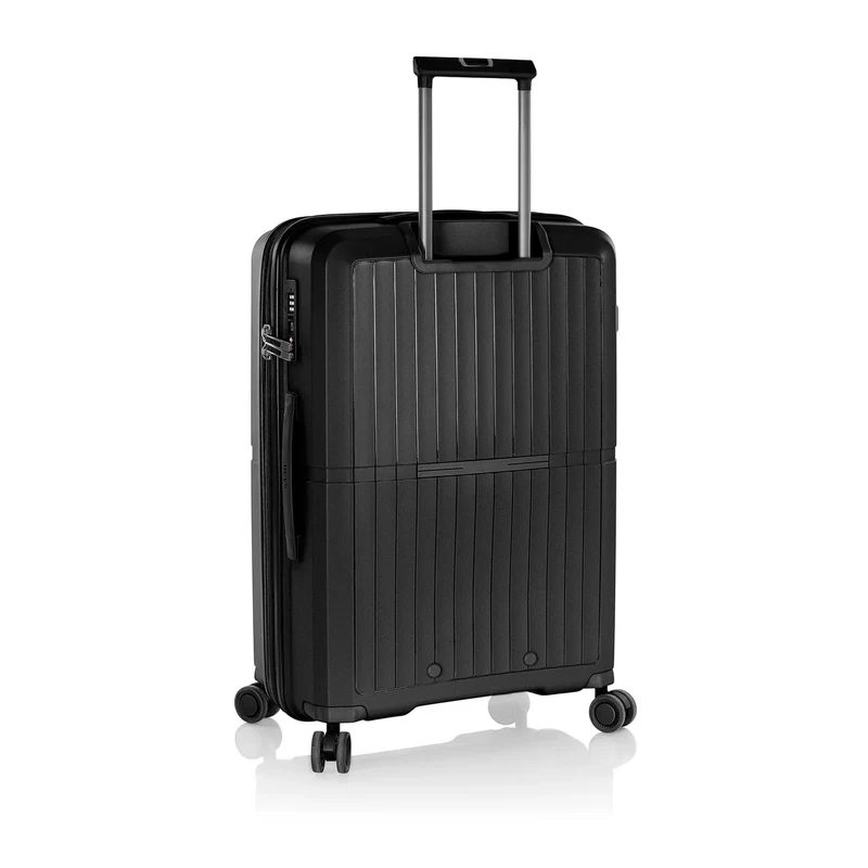 Heys AirLite - 4-Rollen-Trolley M 66 cm erw. (schwarz)