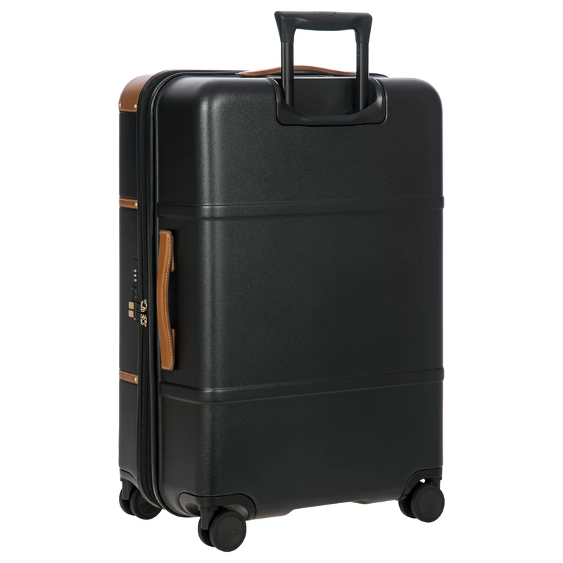 Brics Bellagio - 4-Rollen-Trolley 70.5 cm erw. recycelt (black/tan)