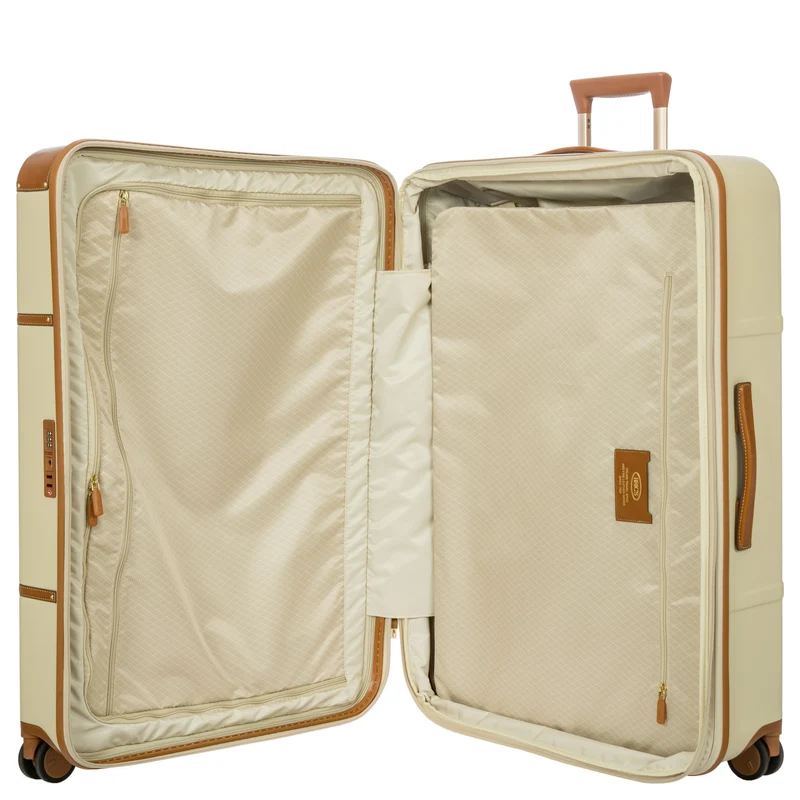 Brics Bellagio - 4-Rollen-Trolley 82 cm erw. recycelt (cream)