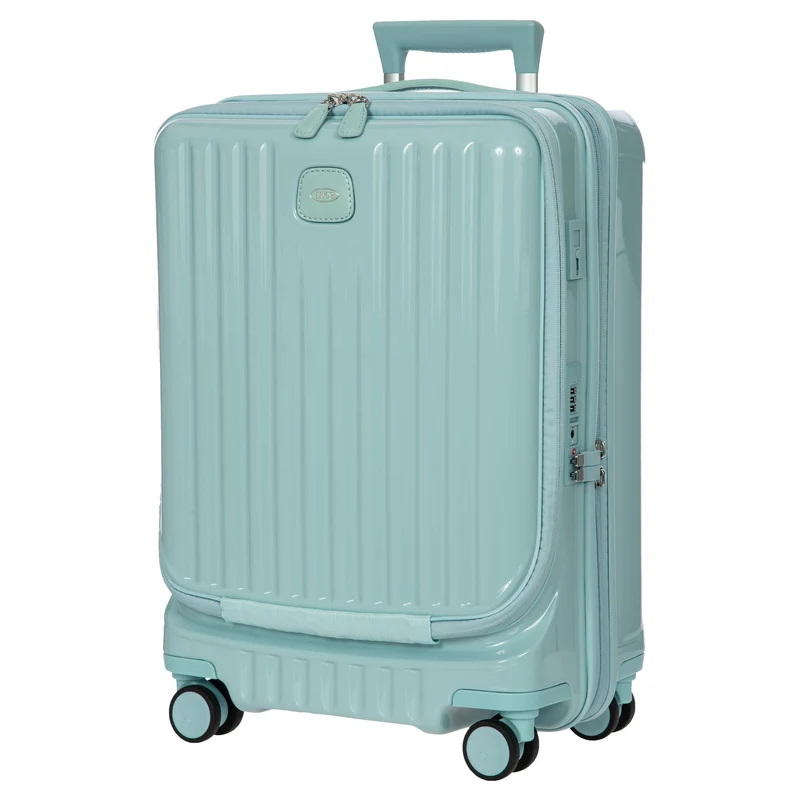 Brics Positano - 4-Rollen Kabinentrolley 55 cm USB erw. (hellblau)