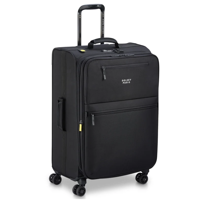 Delsey Paris Maubert 2.0 - 4-Rollen-Trolley 69 cm erw. (schwarz)