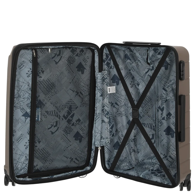 Gabol Midori - 4-Rollen-Trolley 66 cm M (stone)