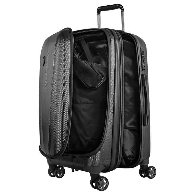 Heys Vantage Smart Access - 4-Rollen-Trolley Set 3tlg. erw. (schwarz)