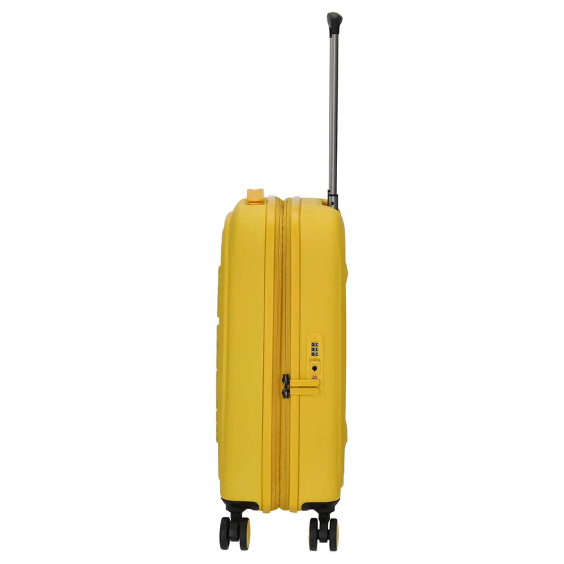 Mandarina Duck Logoduck+ - 4-Rollen-Kabinentrolley 52 cm erw. (duck yellow)
