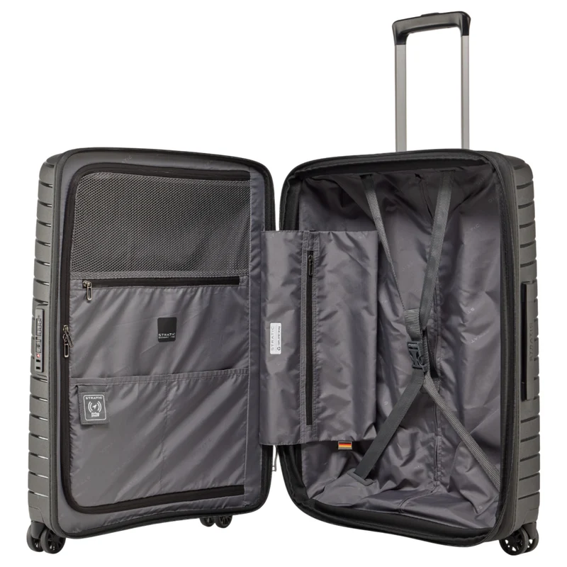 Stratic Novium SL - 4-Rollen-Trolley 65 cm erw. (black)