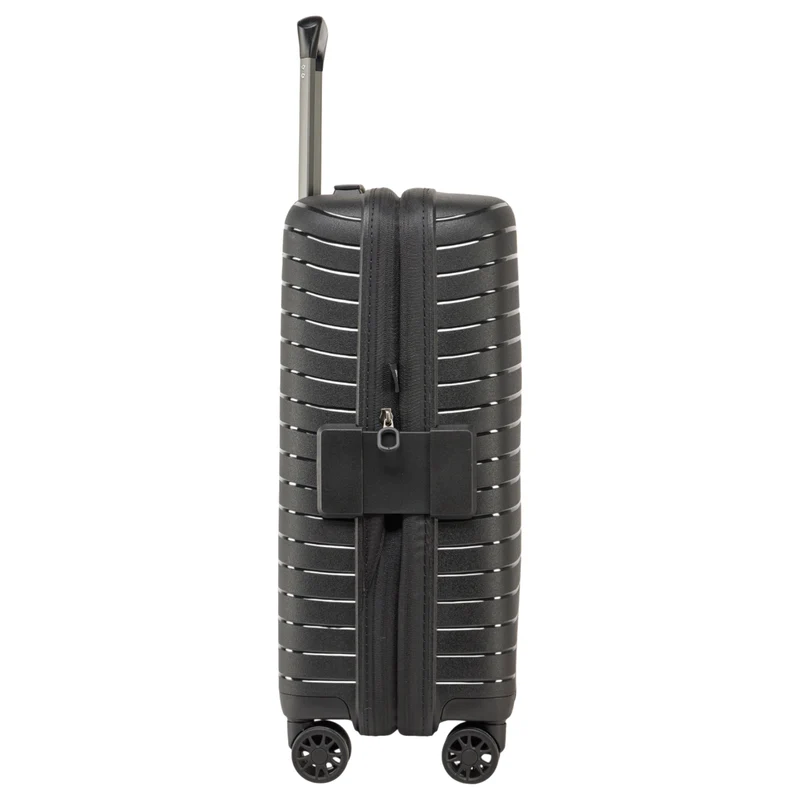 Stratic Novium SL - 4-Rollen-Kabinentrolley 55 cm erw. (black)