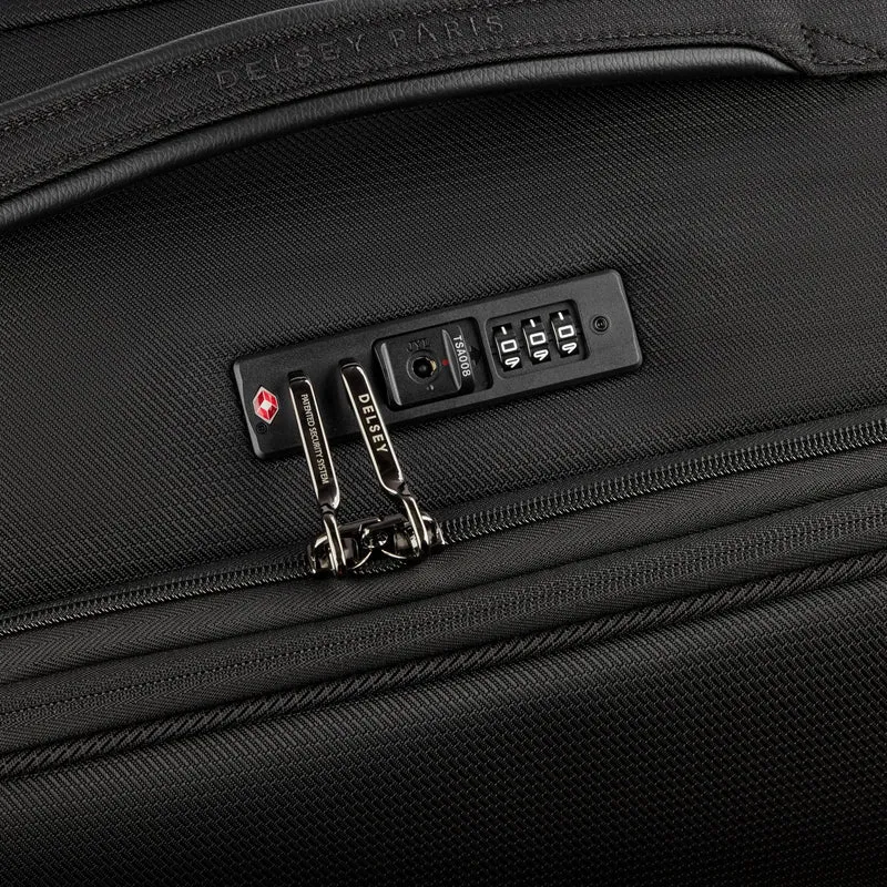 Delsey Paris Montmartre 3 - 4-Rollen-Trolley 66 cm erw. (schwarz)