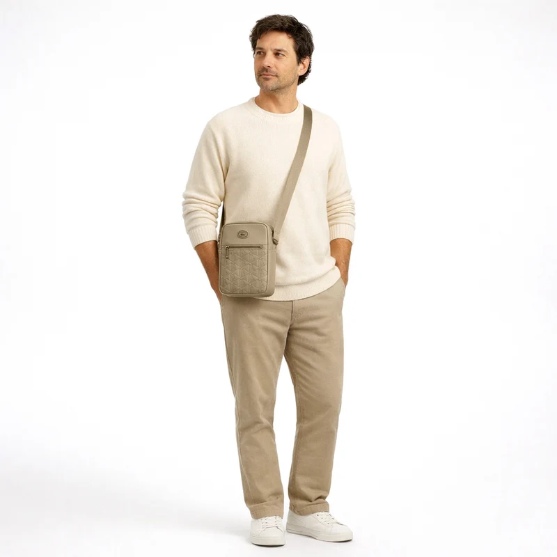 Lacoste Nomogramme - vertical Umhängetasche 21 cm (Farbe: viennois)