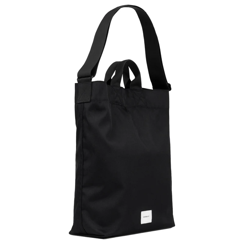 Sandqvist Ground Shopper Bag - Schultertasche 45 cm (black)