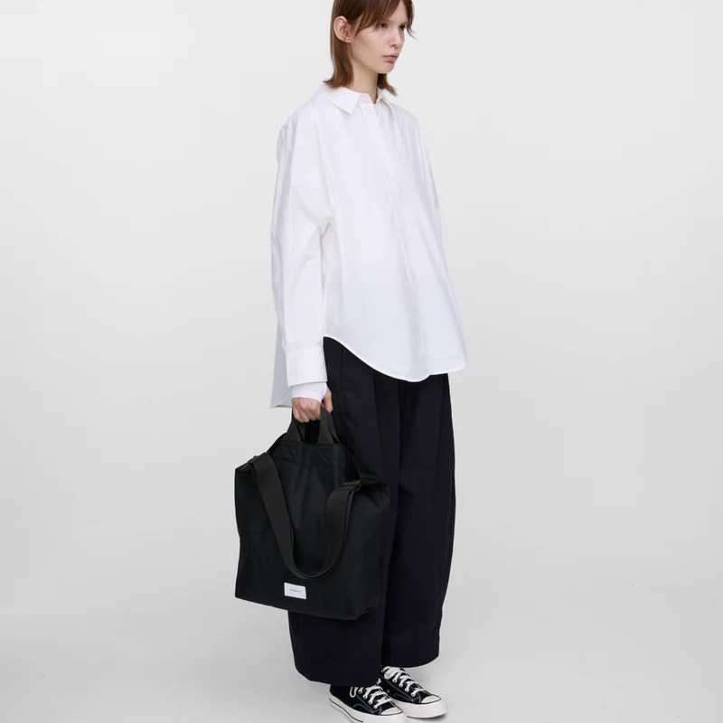Sandqvist Ground Shopper Bag - Schultertasche 45 cm (black)
