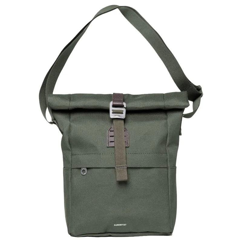 Sandqvist Icon Sacoche - Umhängetasche 37 cm (dawn green)