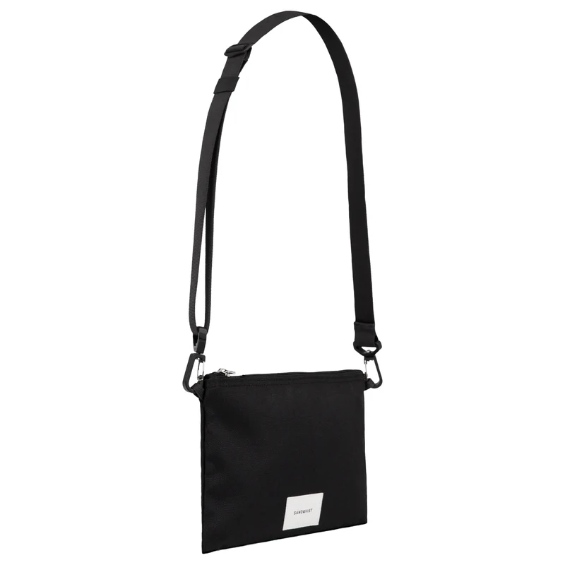 Sandqvist Ground Sacoche Slim - Umhängetasche 25 cm (black)