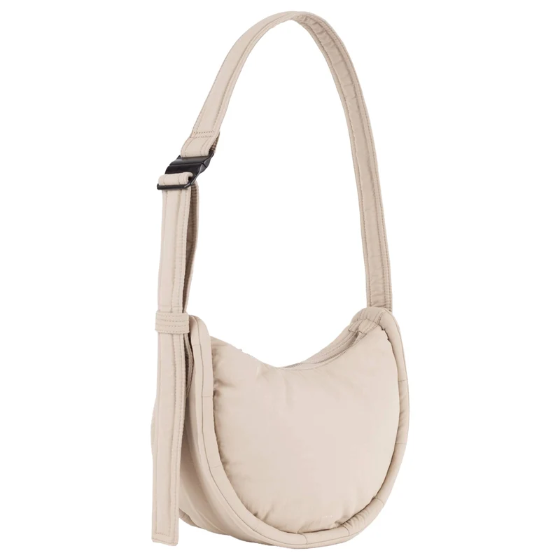 Sandqvist Curve Half Moon Bag S - Umhängetasche 26 cm (beige)