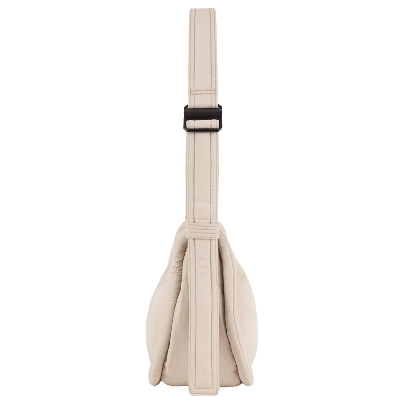 Sandqvist Curve Half Moon Bag S - Umhängetasche 26 cm (beige)