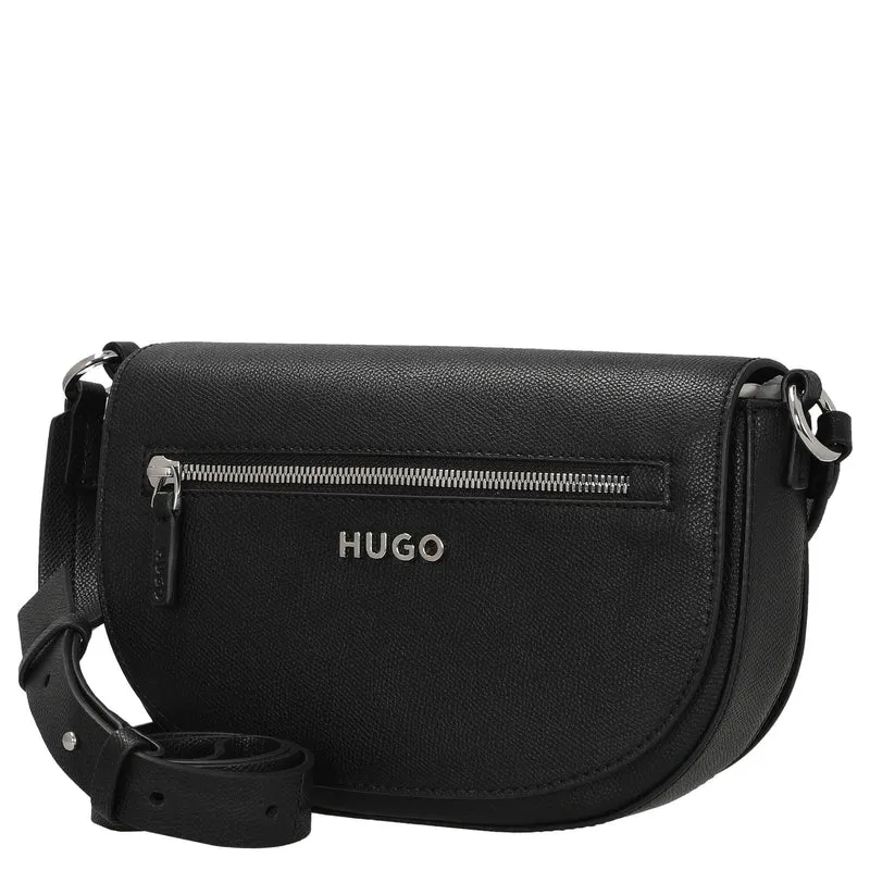 HUGO Women's Chris Saddle R - Umhängetasche 25 cm (black)