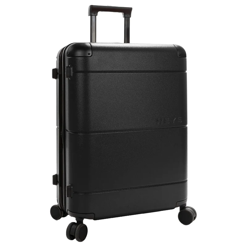 Heys Zen - 4-Rollen-Trolley M 66 cm erw. (schwarz)