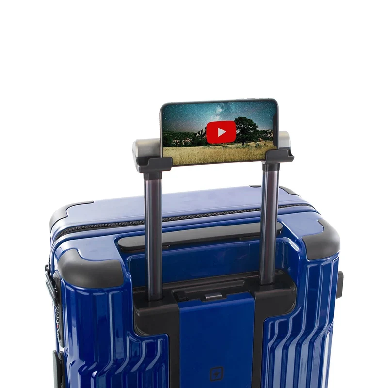 Heys Tekno - 4-Rollen-Kabinentrolley S 15.6" 53 cm USB (blue)