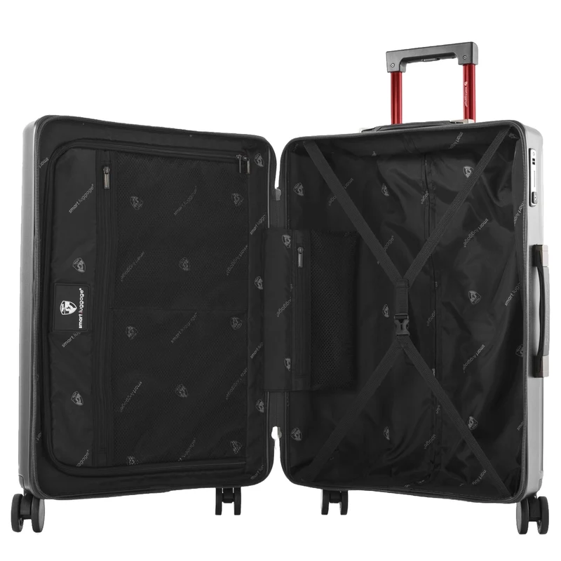 Heys SmartLuggage - 4-Rollen-Kabinentrolley S (black)