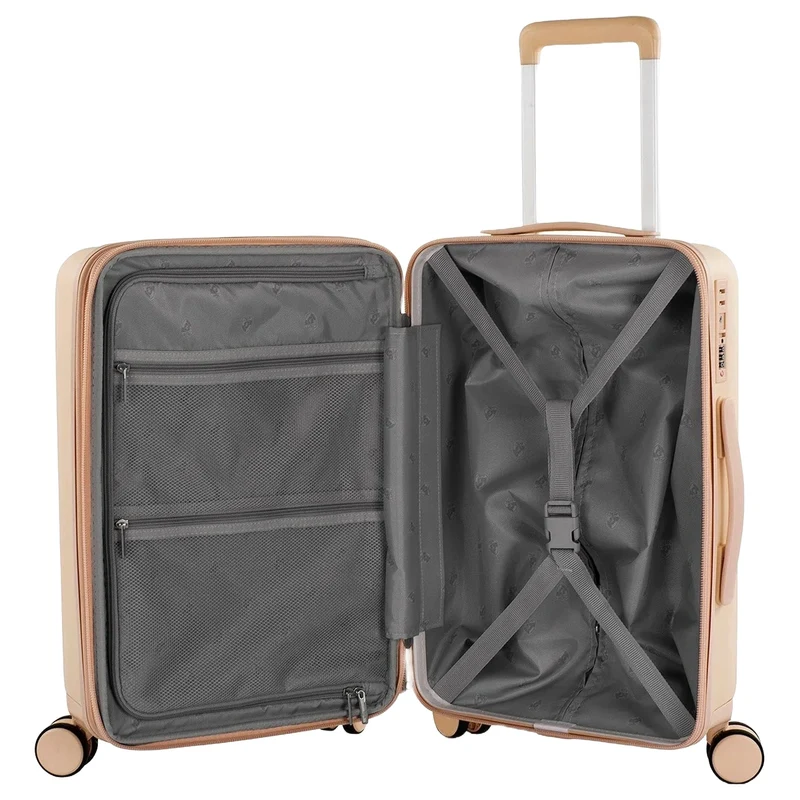 Heys Pastel - 4-Rollen-Kabinentrolley S 53 cm erw. (nude)