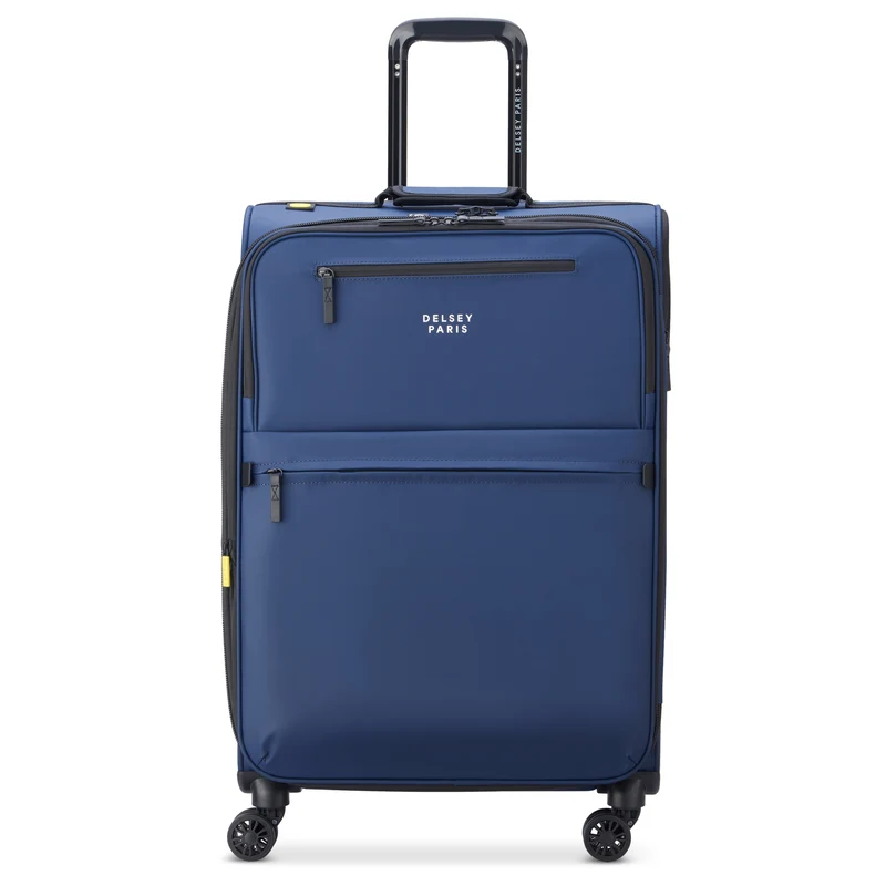 Delsey Paris Maubert 2.0 - 4-Rollen-Trolley 69 cm erw. (marineblau)