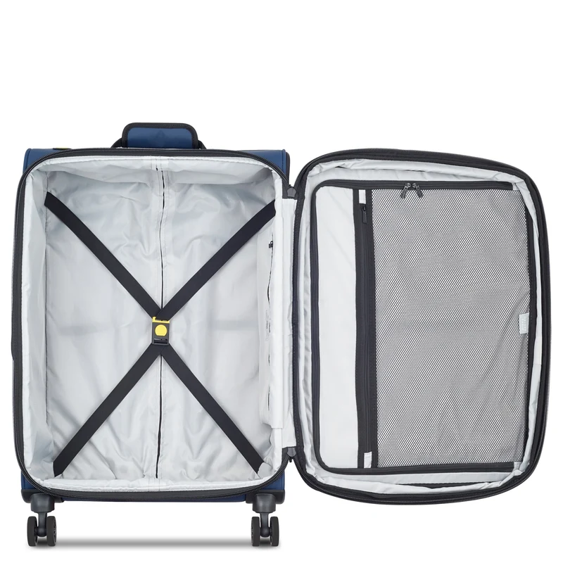Delsey Paris Maubert 2.0 - 4-Rollen-Trolley 69 cm erw. (marineblau)