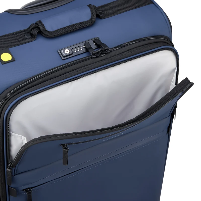 Delsey Paris Maubert 2.0 - 4-Rollen-Trolley 69 cm erw. (marineblau)