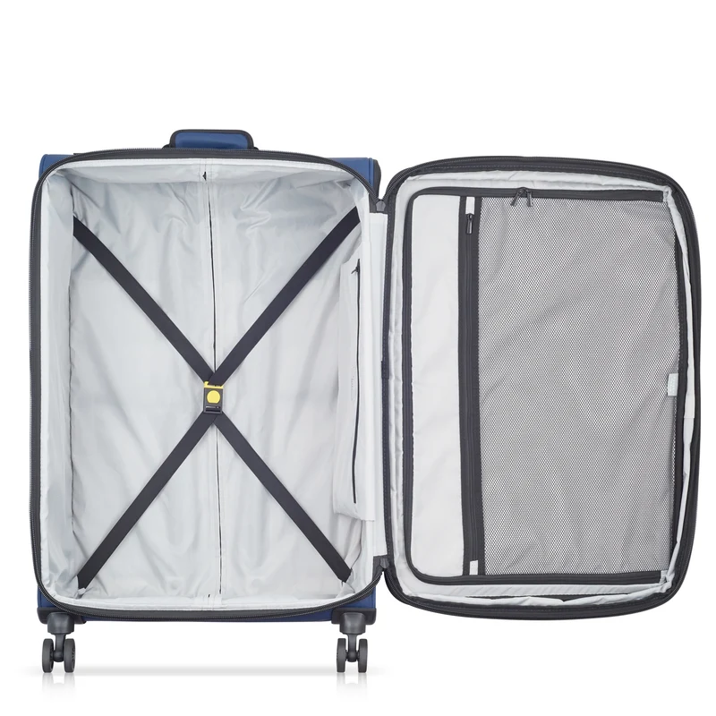 Delsey Paris Maubert 2.0 - 4-Rollen-Trolley 79 cm erw. (marineblau)