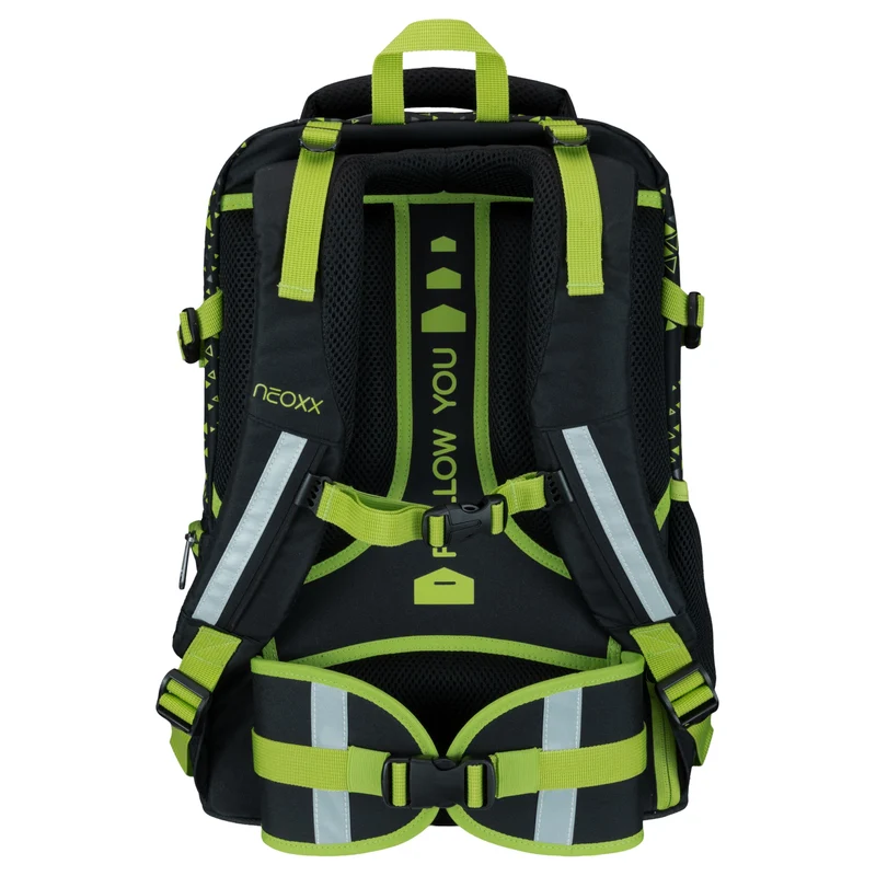 Neoxx ACTIVE PRO - Schulrucksack 45.5 cm (Code Breaker)