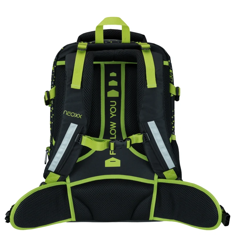 Neoxx ACTIVE PRO - Schulrucksack 45.5 cm (Code Breaker)