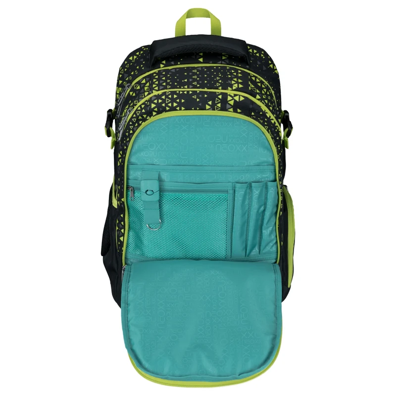 Neoxx ACTIVE PRO - Schulrucksack 45.5 cm (Code Breaker)