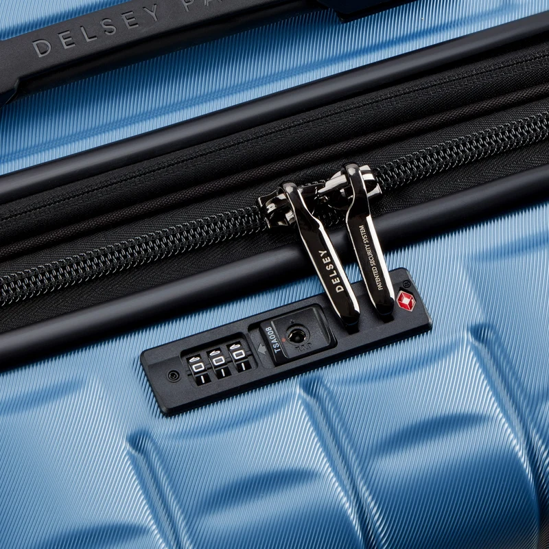 Delsey Paris Longitude - 4-Rollen-Trolley 76 cm erw. (hellblau)