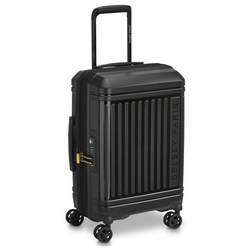 Delsey Paris Lutece SE - 4-Rollen-Kabinentrolley 55 cm erw. (schwarz)