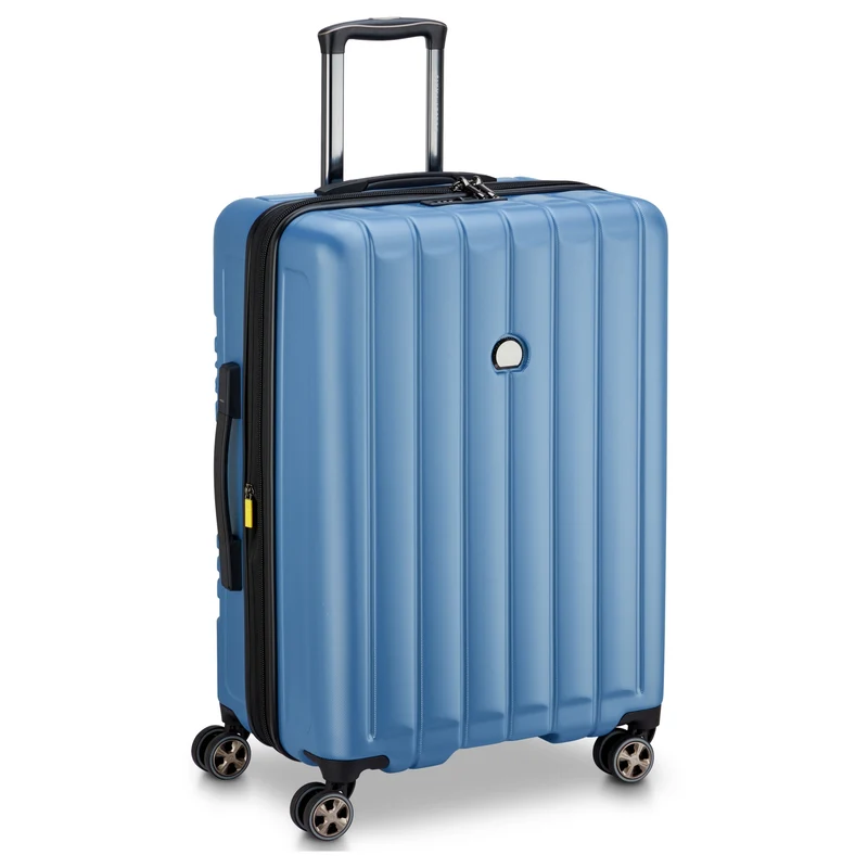 Delsey Paris Longitude - 4-Rollen-Trolley 69 cm erw. (hellblau)
