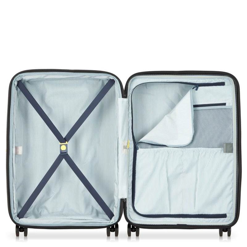 Delsey Paris Longitude - 4-Rollen-Trolley 69 cm erw. (hellblau)