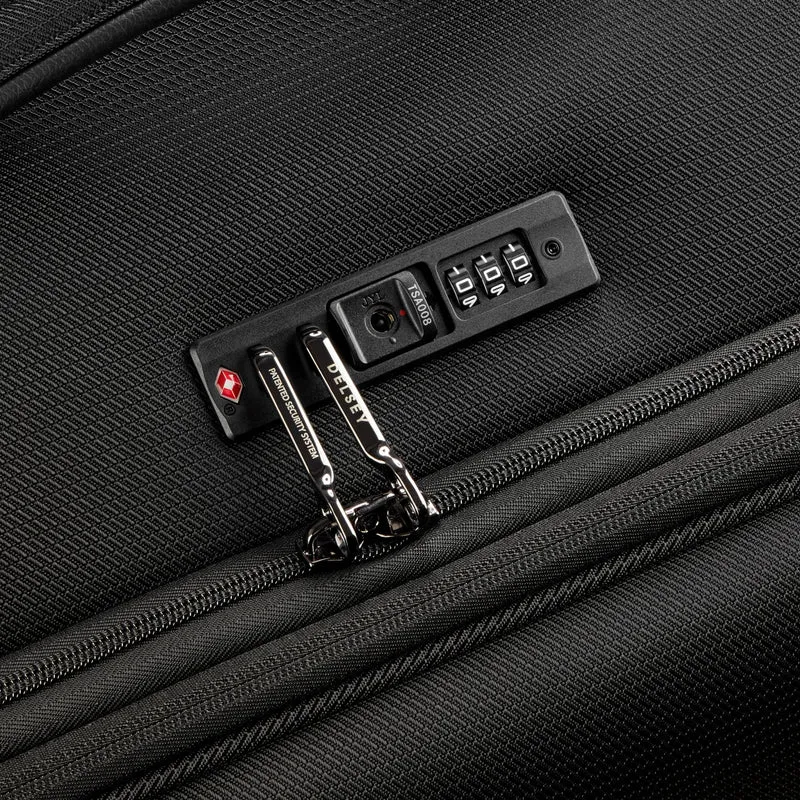 Delsey Paris Montmartre 3 - 4-Rollen-Trolley 82 cm erw. (schwarz)