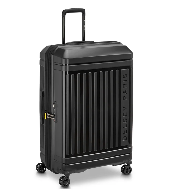 Delsey Paris Lutece SE - 4-Rollen Trolley 76 cm erw. (schwarz)