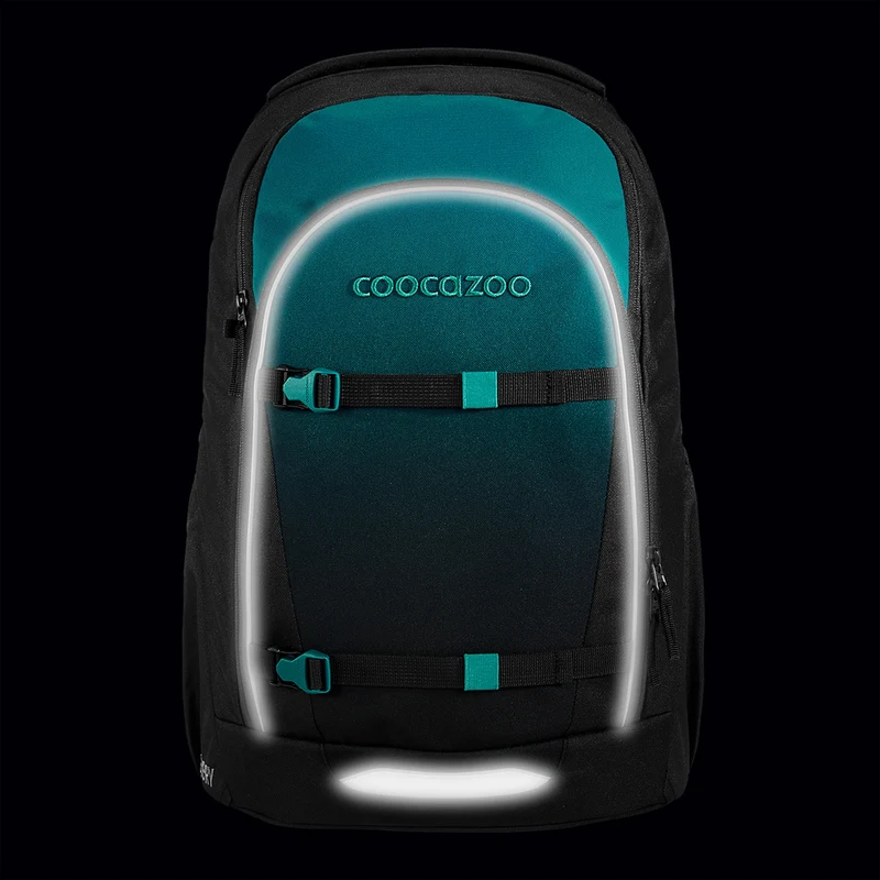 Coocazoo Every - Schulrucksack 44 cm (Teal Shadows)