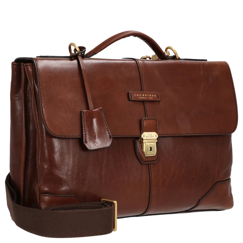 The Bridge Vespucci - Aktentasche 40 cm (marrone)
