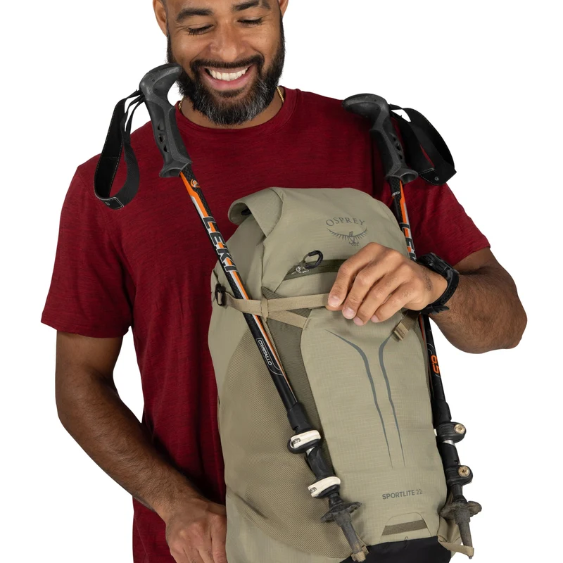 Osprey Sportlite 22 - Wanderrucksack 52 cm (olive tan)