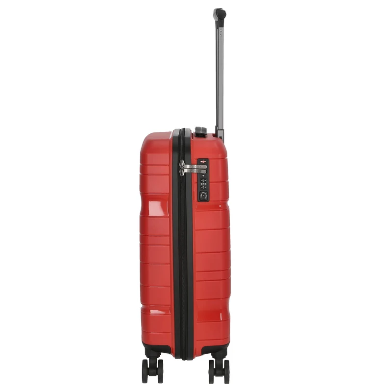 CHECK.IN Memphis - 4-Rollen-Kabinentrolley 55 cm (rot)