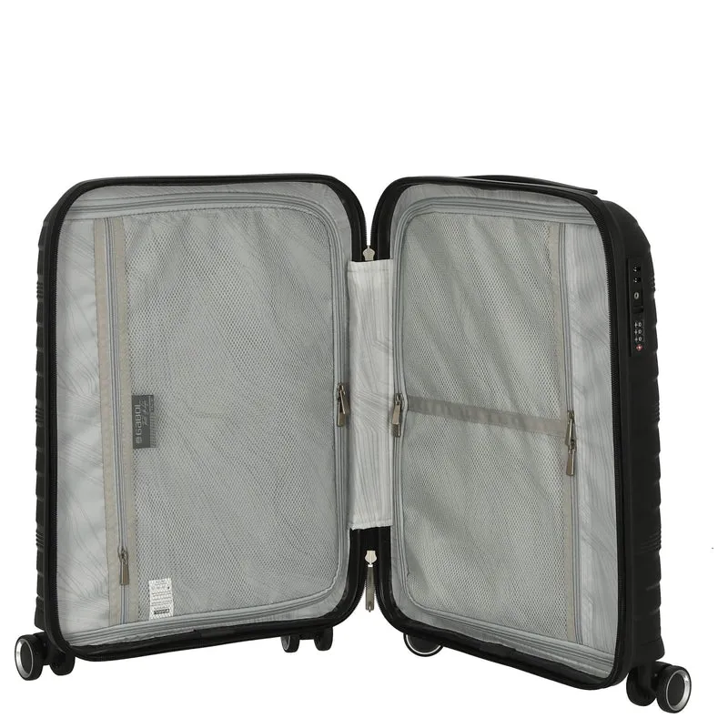 Gabol Kiba - 4-Rollen-Kabinentrolley 54 cm (black)